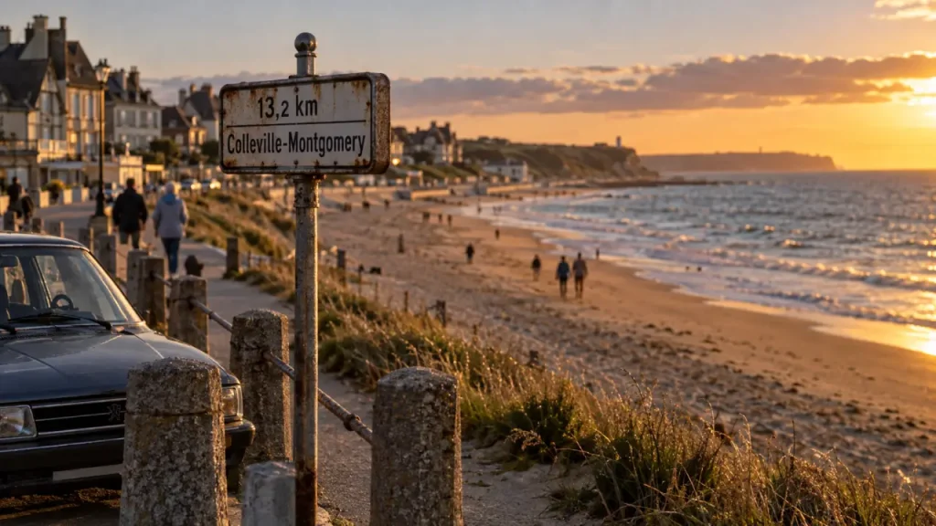 Plage près de Caen à 13,2 km, Colleville-Montgomery