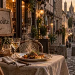 Restaurant insolite Caen en terrasse, ambiance patrimoine et fantastique