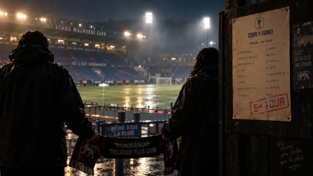 Coupe de France : un nouveau derby pour l'AG Caen au 5e tour