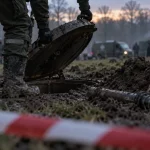 Une bombe américaine de 250 kg détruite par les démineurs près de Caen