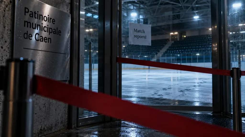 Patinoire fermée à Caen : le match des Drakkars contre Cholet reporté