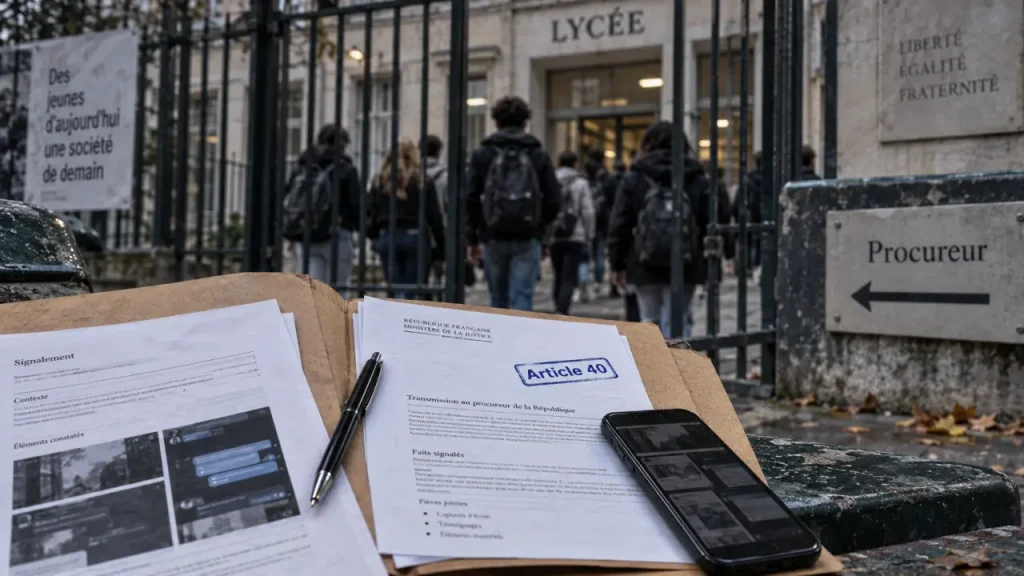 À Caen, Emma Fourreau saisit le procureur après les blocus de lycées