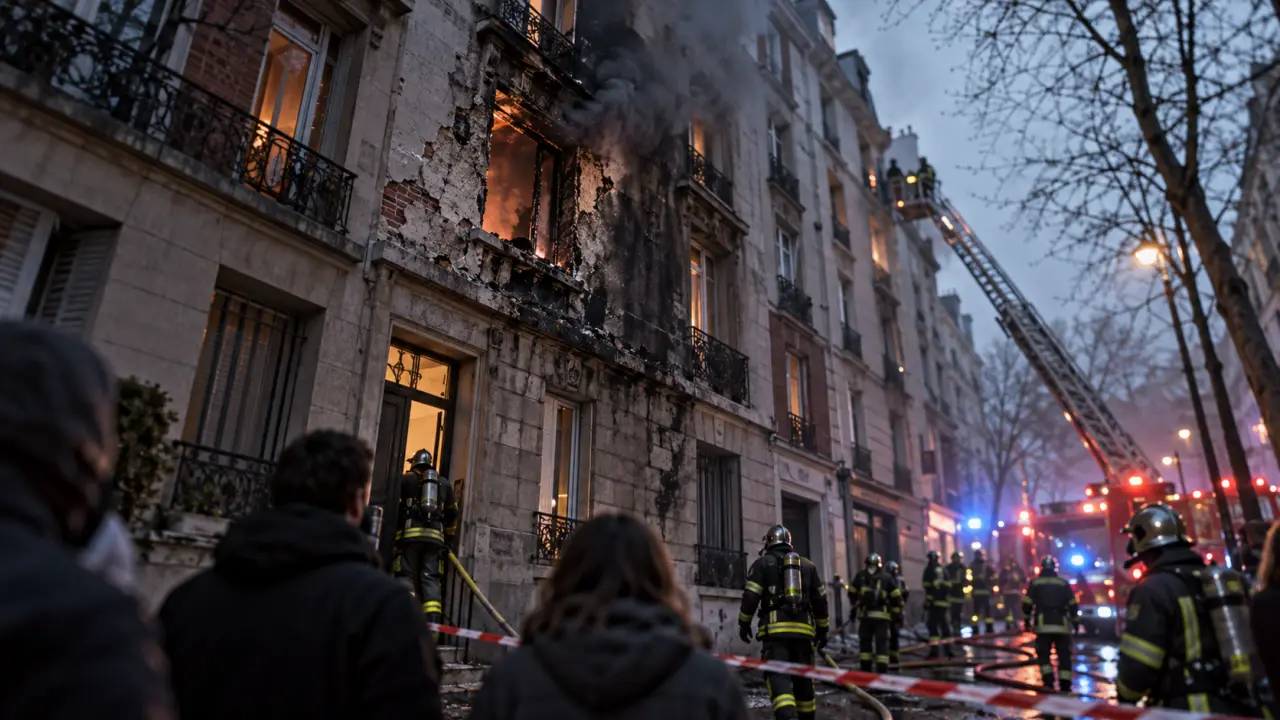 À Caen, un appartement détruit par un incendie à la Guérinière, sans victime
