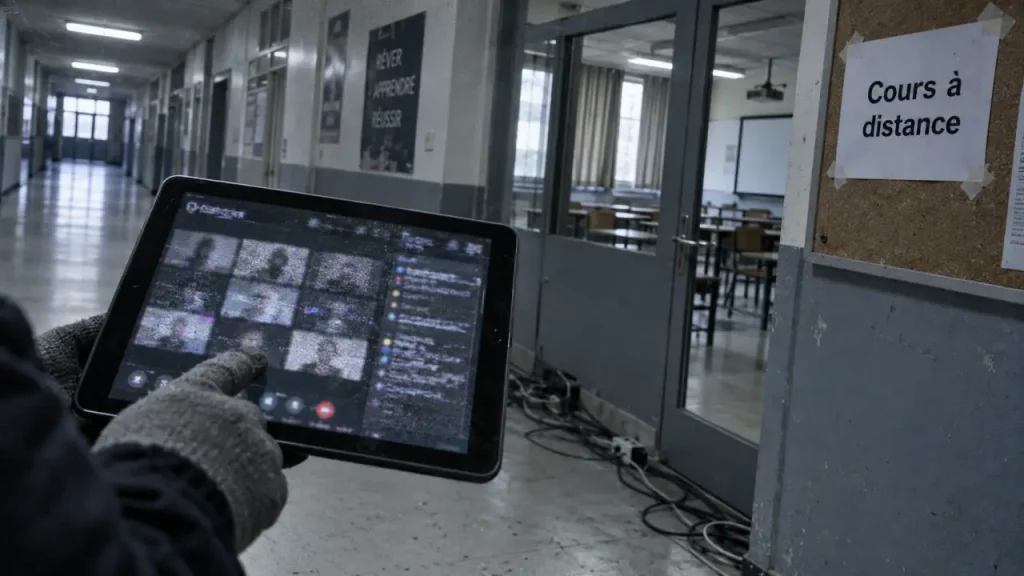 Au lycée Malherbe de Caen, des cours à distance perturbés par des intrusions