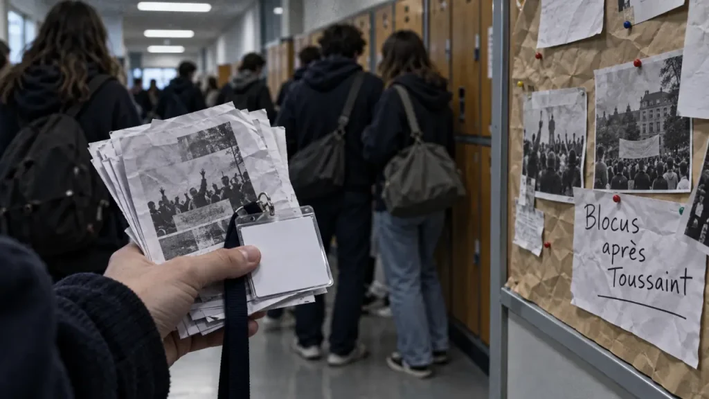 À Caen, Maëlys espère une reprise des blocus lycéens le 2 novembre