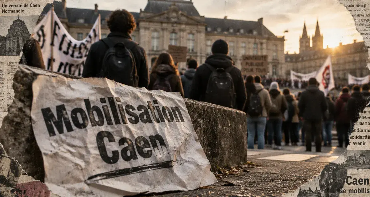 À Caen, des milliers de personnes ont défilé après le blocage de Sciences Po