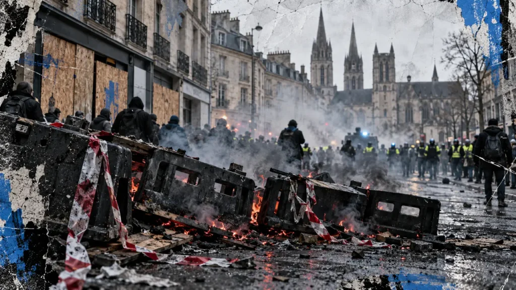 Mobilisation à Caen : environ 10 000 manifestants et 14 interpellations samedi