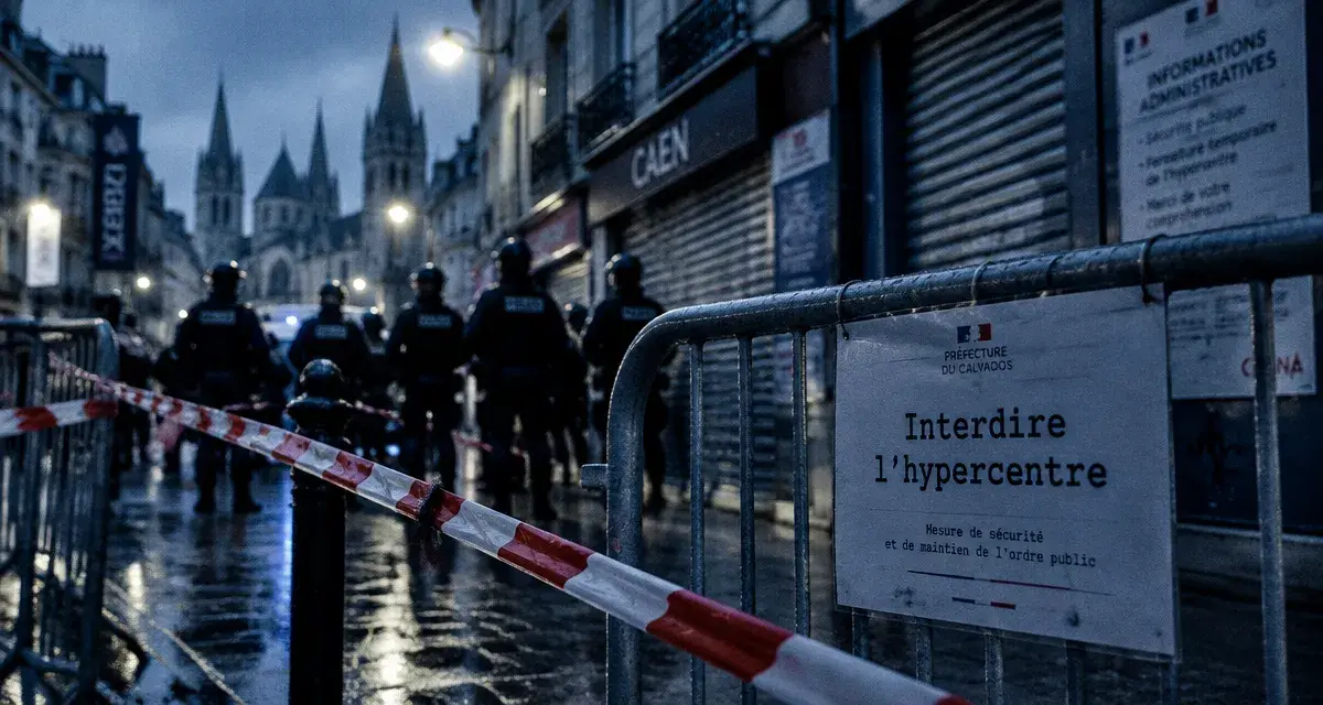 À Caen, le préfet envisage d’interdire des rassemblements dans l’hypercentre