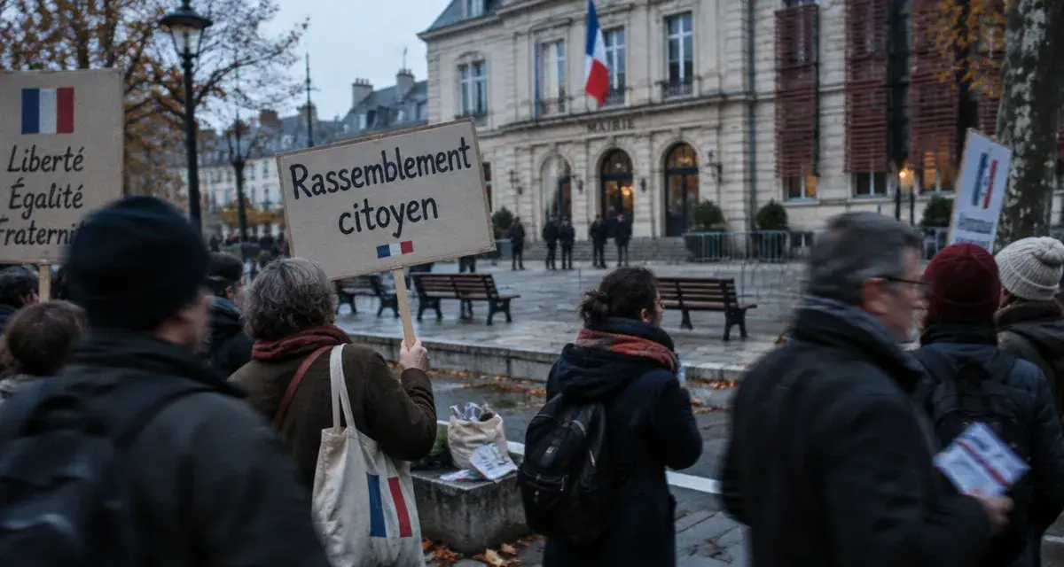 À Caen, un rassemblement citoyen appelé après les violences du 17 octobre