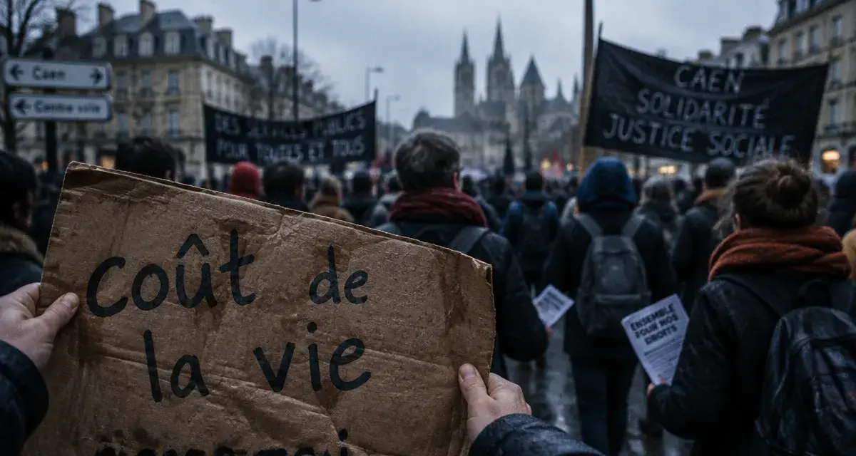 À Caen, les revendications de la manifestation du 17 octobre