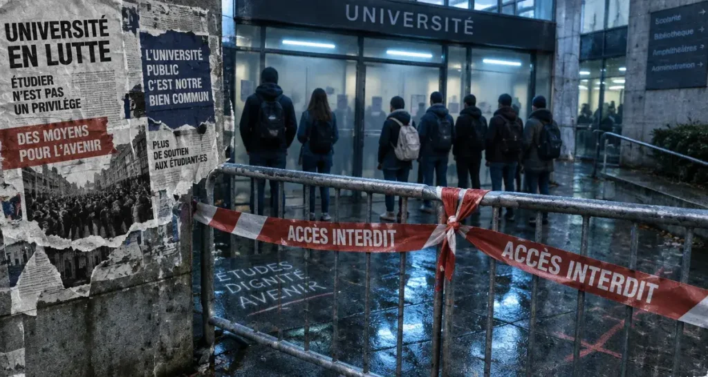 Mobilisation lycéenne : les campus 1, 2 et 3 de Caen fermés ce mardi