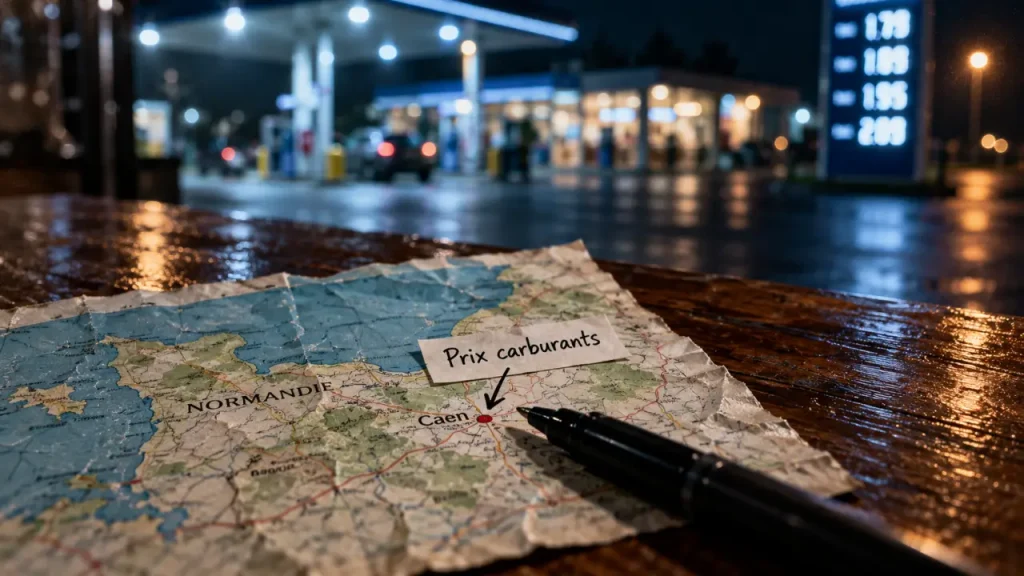 Carburants : une carte pour comparer les prix des stations autour de Caen