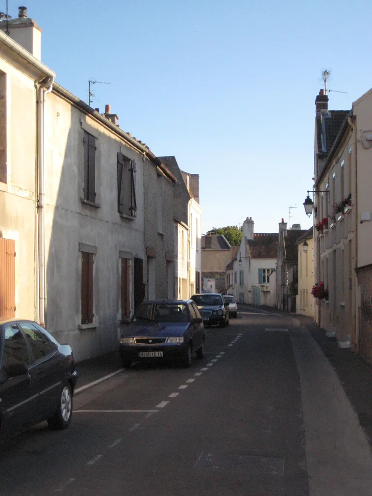 La rue de la République à Colombelles