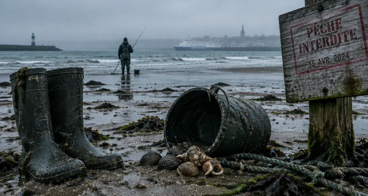 Coquillages interdits à Ouistreham après des rejets dans l’Orne