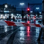 Drame près de la gare de Caen : un mort et dix blessés après une voiture fonceuse