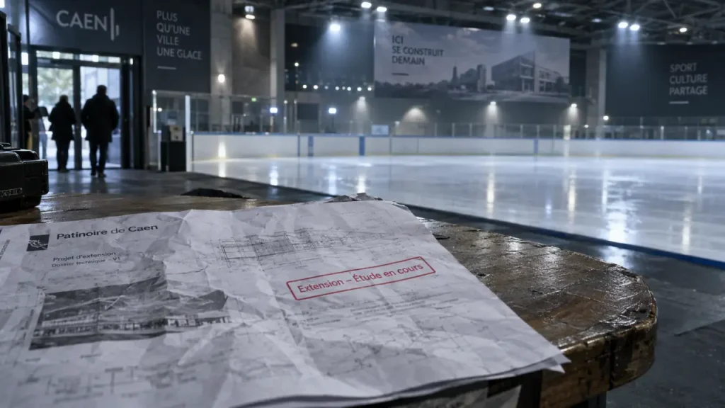 Patinoire de Caen : quatre hypothèses d'extension à l'étude
