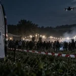 Free-party à La Hoguette : un drone déployé au-dessus du rassemblement