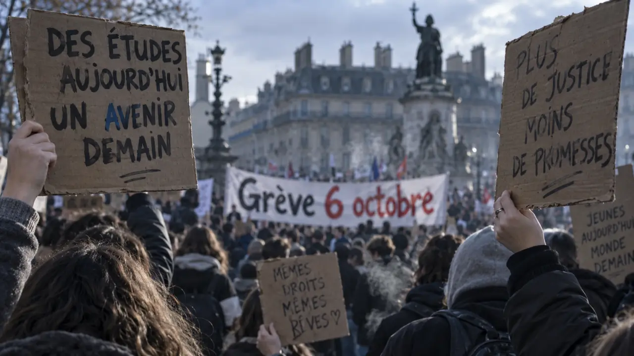 Grève du 6 octobre : près de 10 000 manifestants à Caen