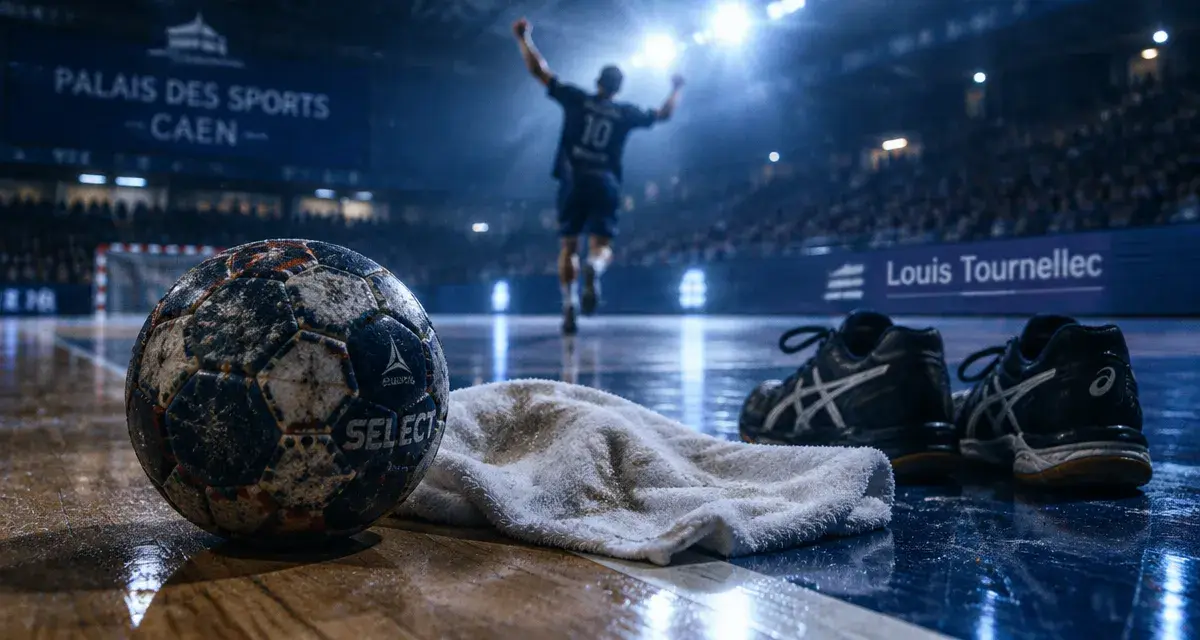 Handball à Caen : Louis Tournellec meilleur buteur face au PSG