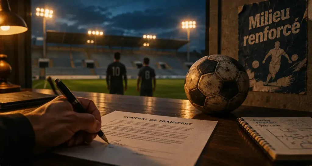 Henri Saivet rejoint le Stade Malherbe pour renforcer le milieu