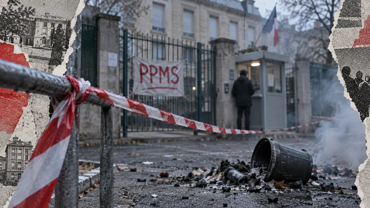 Intrusion et incendie : les lycées Dumont-d’Urville et Laplace fermés à Caen