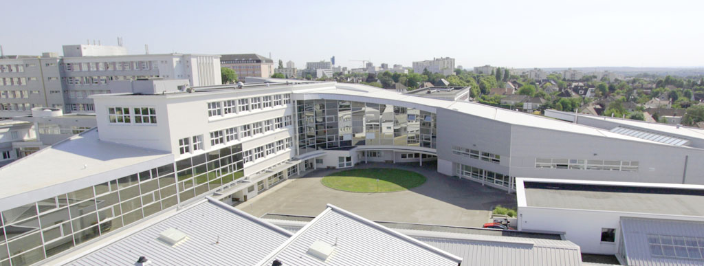 Vue du lycée Laplace–Dumont d’Urville