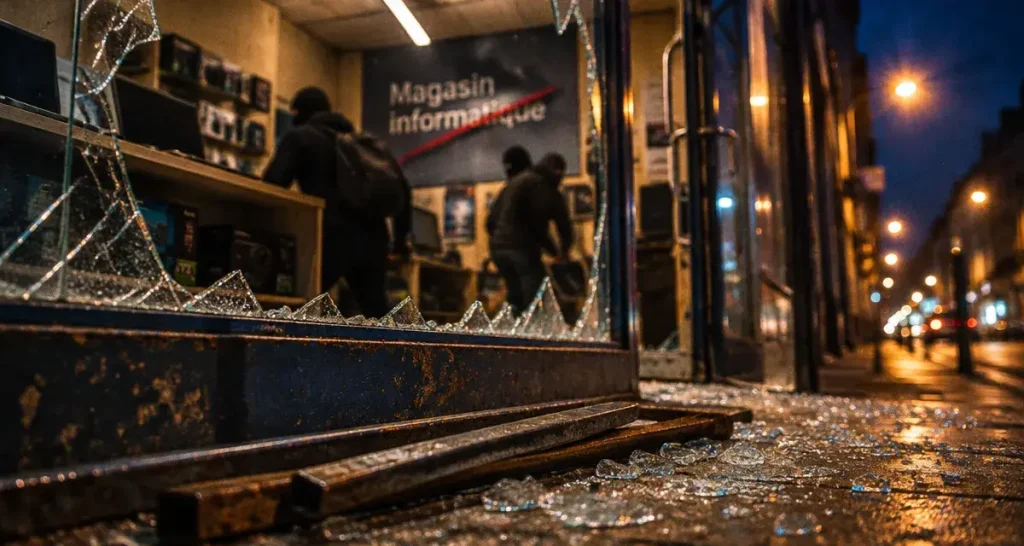 Un magasin d'informatique pillé lors de la manifestation de samedi à Caen