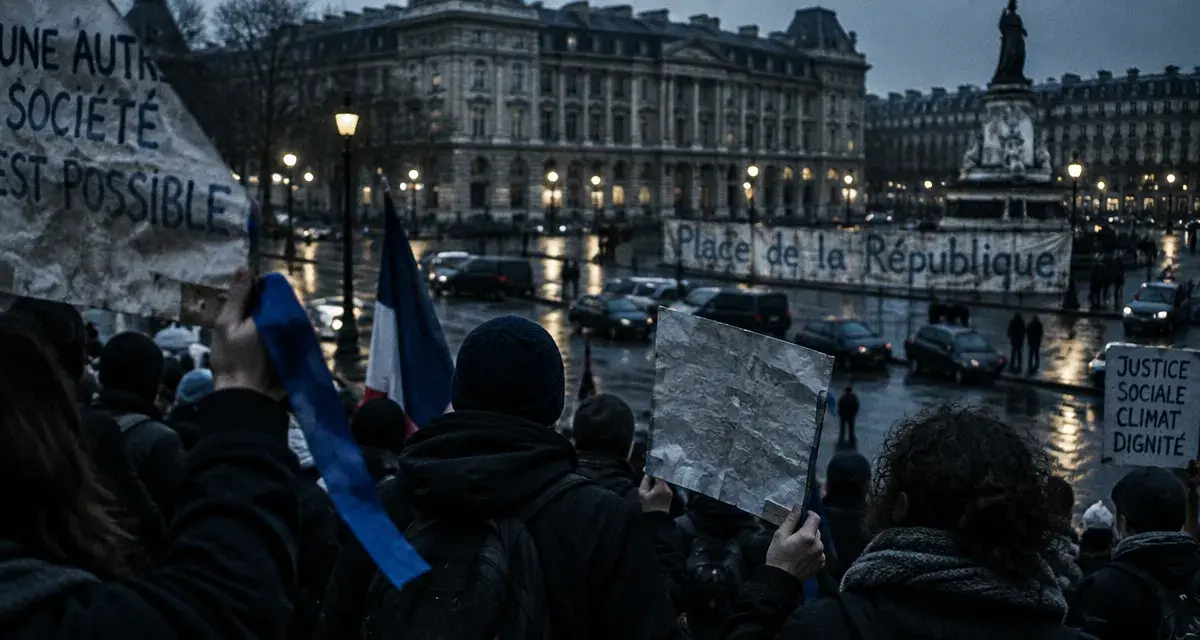 Une manifestation annoncée ce jeudi soir place de la République à Caen