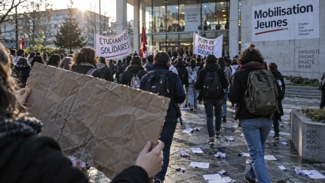 Une nouvelle manifestation des jeunes et syndicats annoncée mardi à Caen