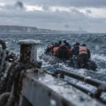 Une soixantaine de migrants toujours en mer au large de la Normandie