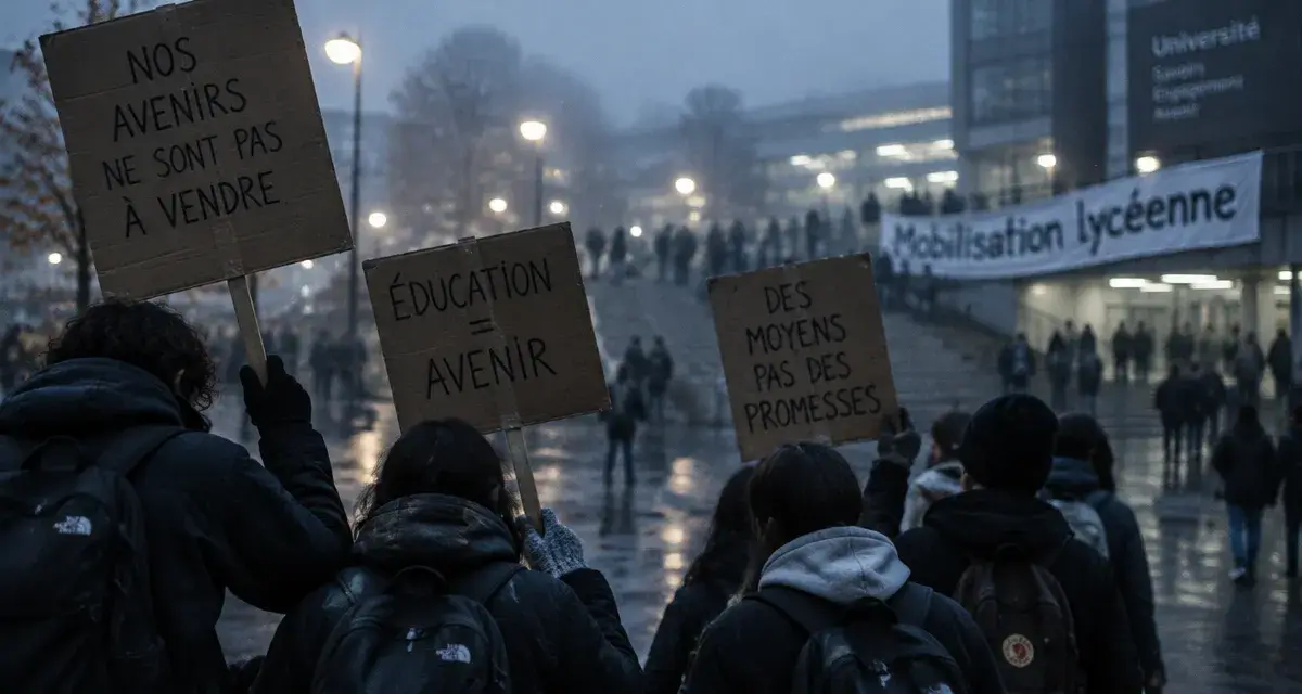 Mobilisation lycéenne : deux rassemblements prévus ce jeudi à Caen