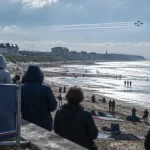 La Patrouille de France visible à Caen avant son show à Cabourg