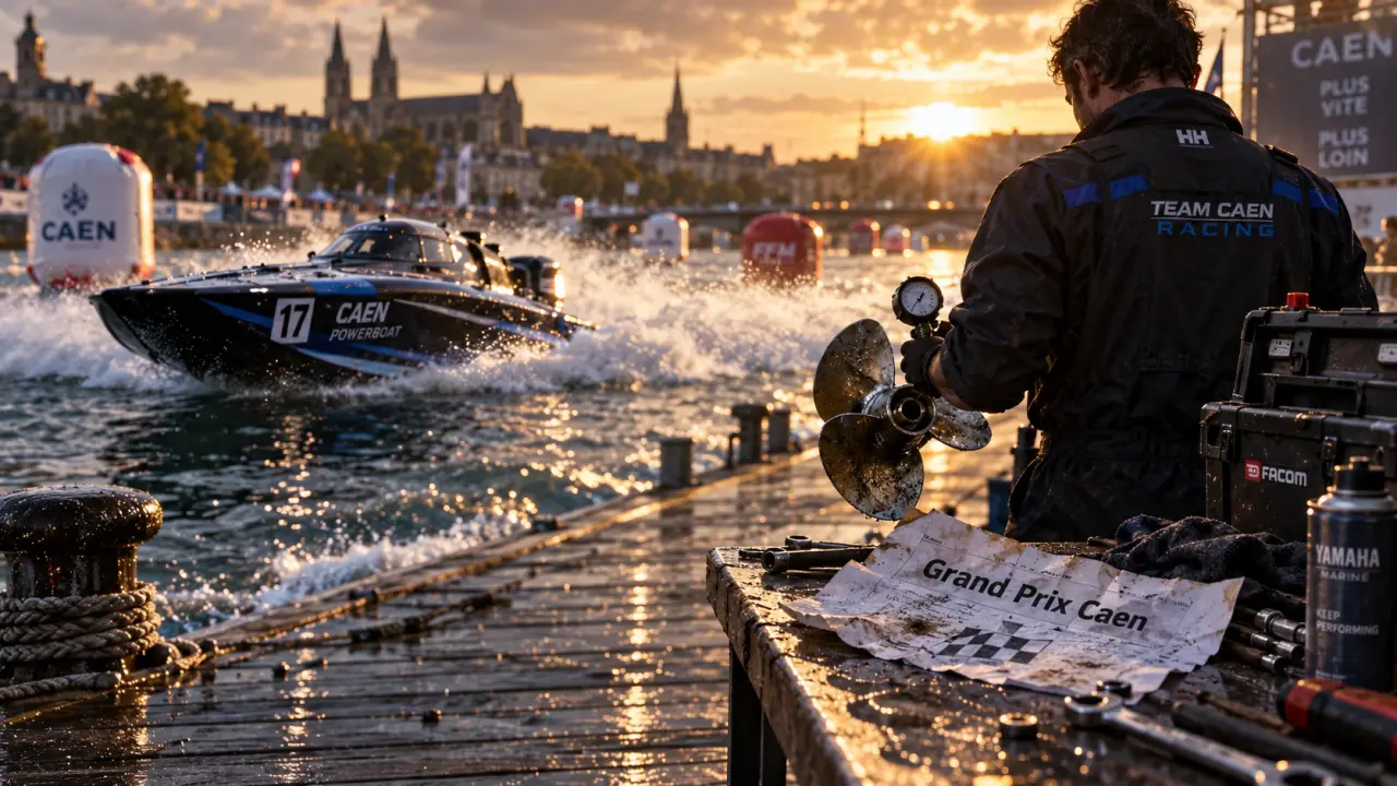 Pierre Lambert marque de gros points au Grand Prix de Caen d’inshore