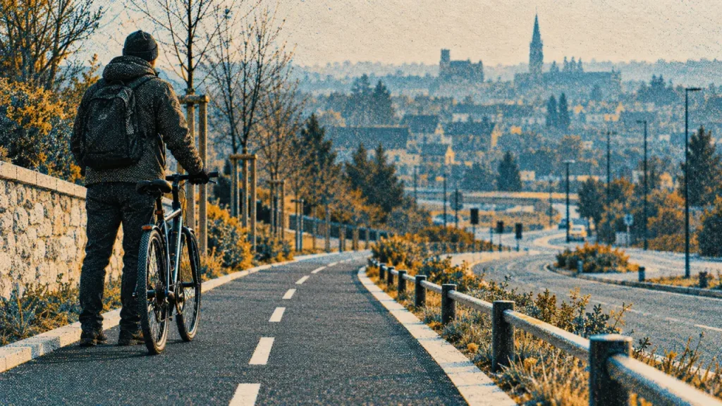Une nouvelle piste cyclable relie Saint-Germain-la-Blanche-Herbe à Caen