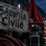Une centaine de pompiers du Calvados manifestent à Paris ce mardi