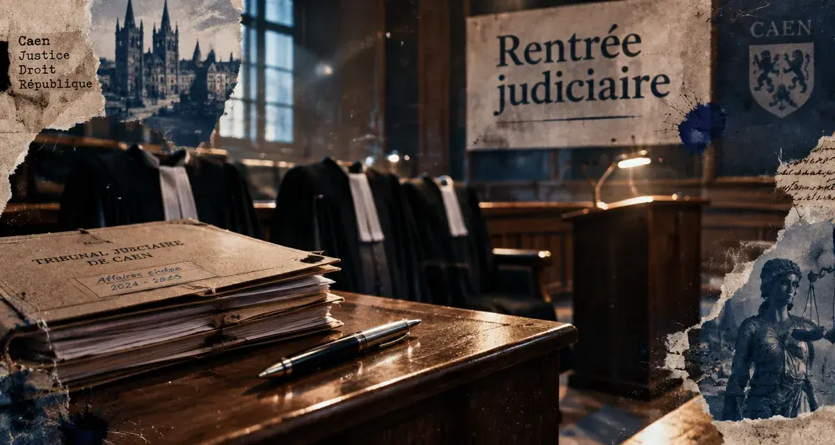 Rentrée judiciaire à Caen : 14 nouveaux magistrats ont prêté serment