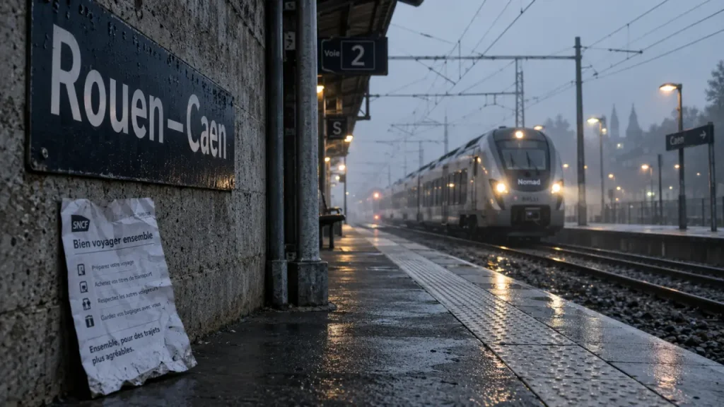 Les trains Rouen-Caen reprennent leur circulation normale ce lundi 5 octobre