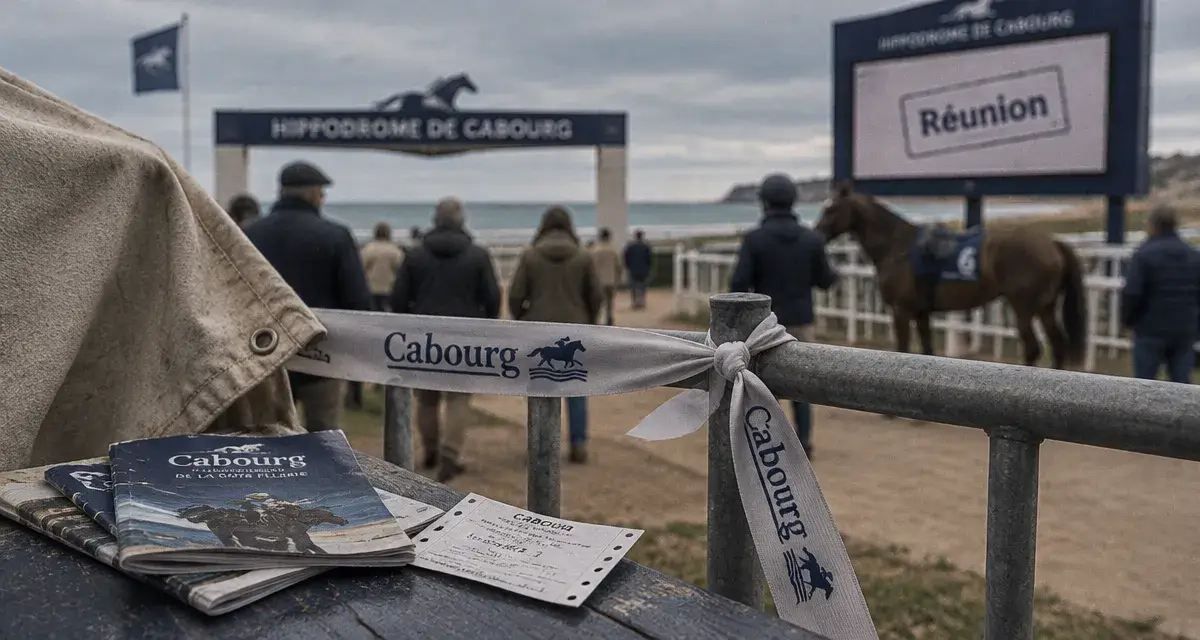 La réunion de rentrée de l’hippodrome de Caen déplacée à Cabourg
