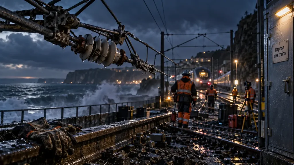 Tempête Austen : la reprise des trains Paris-Caen était annoncée samedi à 14 h