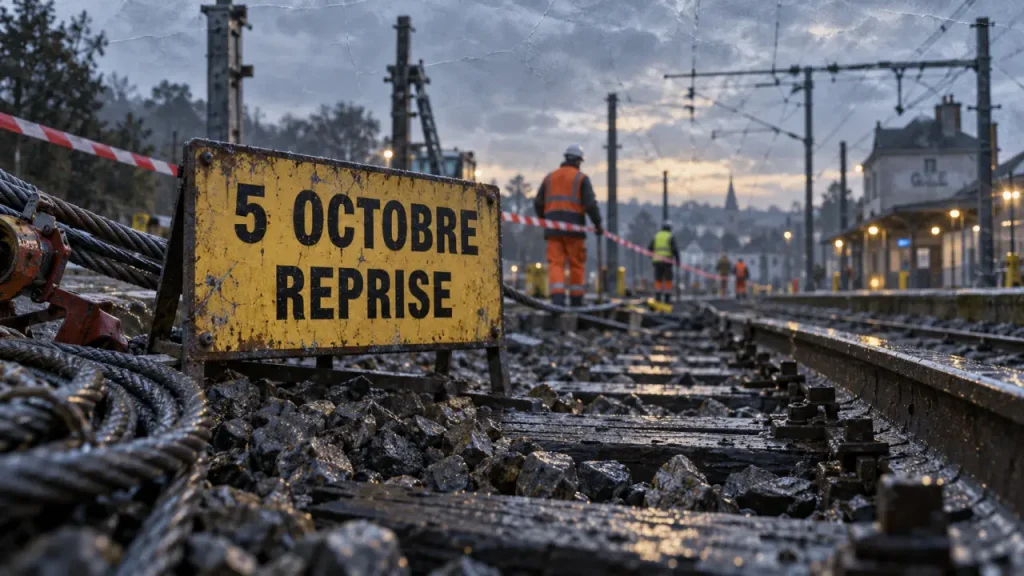 Train Rouen-Caen : le trafic SNCF doit reprendre le 5 octobre