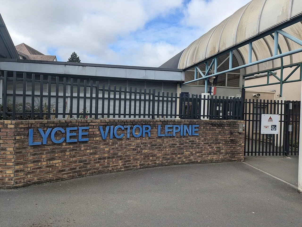 Le lycée professionnel Victor-Lépine à Caen.